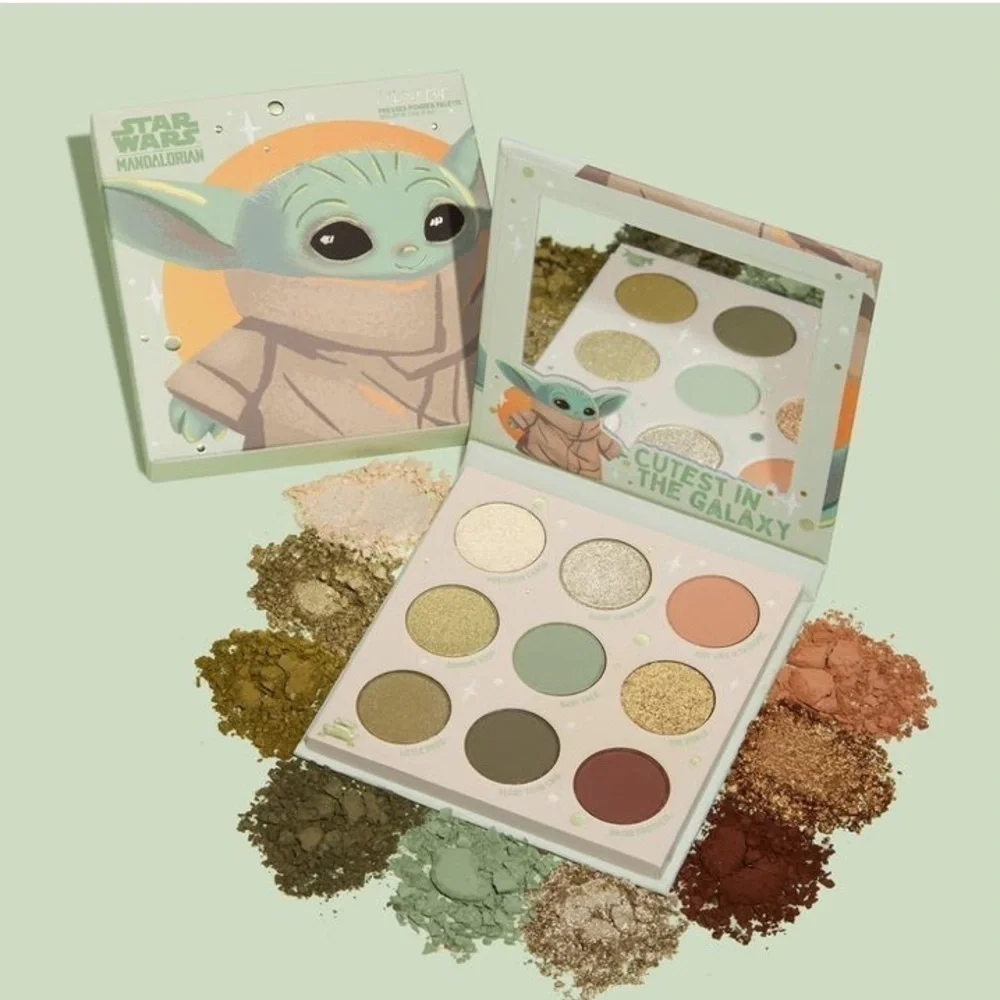 COLOURPOP the child shadow palette, green Patel